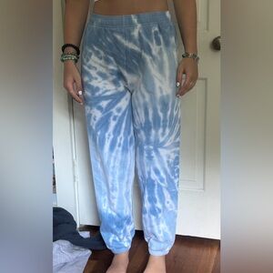 Ivory Ella Tie-Dyed Sweatshirt Pants